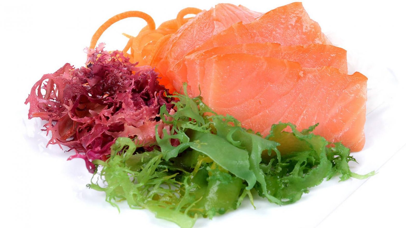 Salmon Sashimi - Cooking and Eating